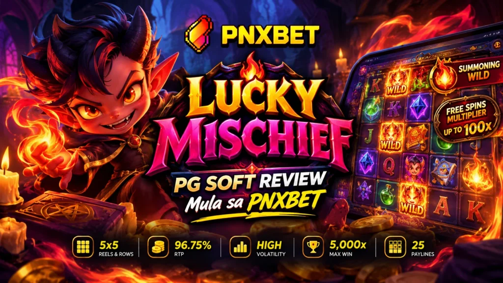 Lucky Mischief PG Soft Review Mula sa PNXBET